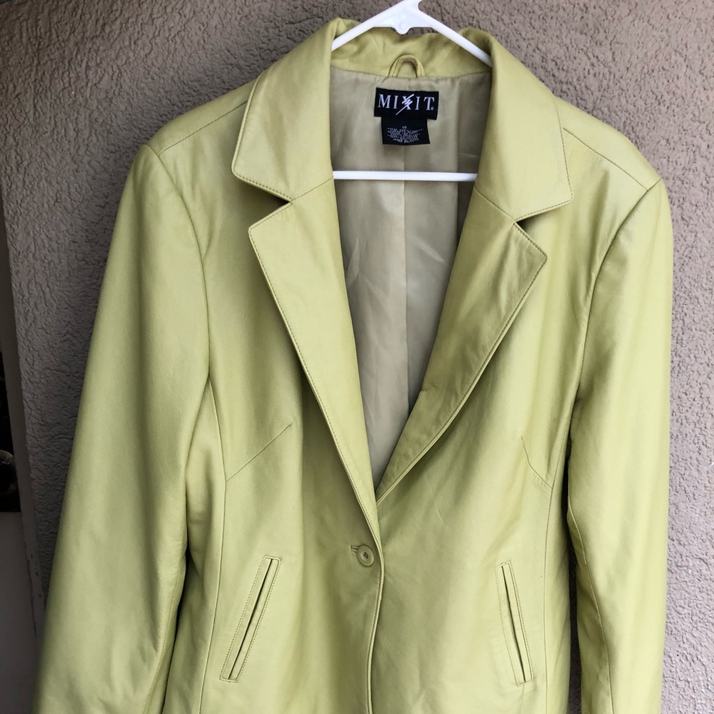 Genuine leather jacket